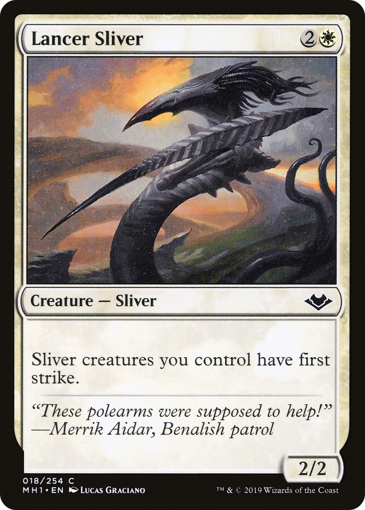 Magic: The Gathering - Lancer Sliver - Modern Horizons