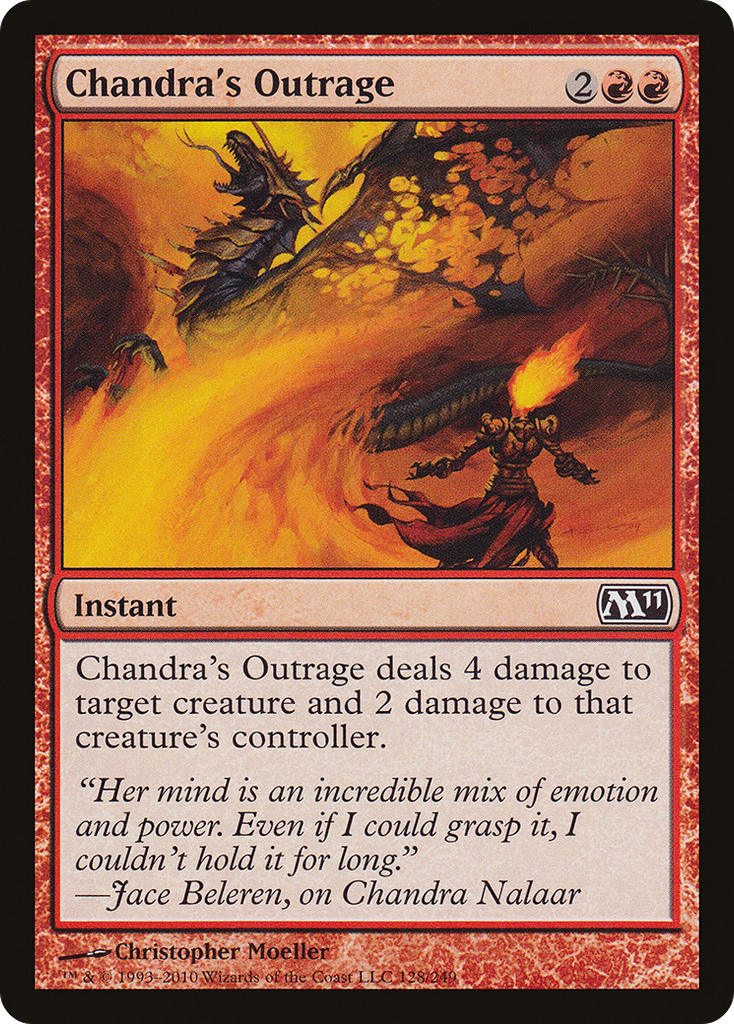 Magic: The Gathering - Chandra's Outrage - Magic 2011