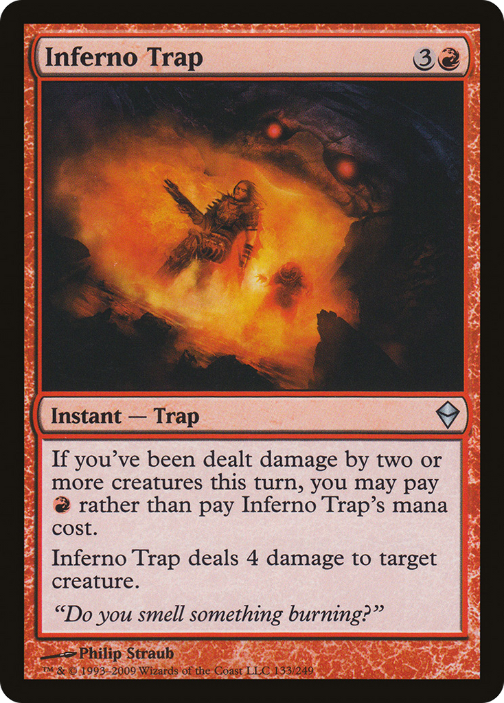 Magic: The Gathering - Inferno Trap - Zendikar