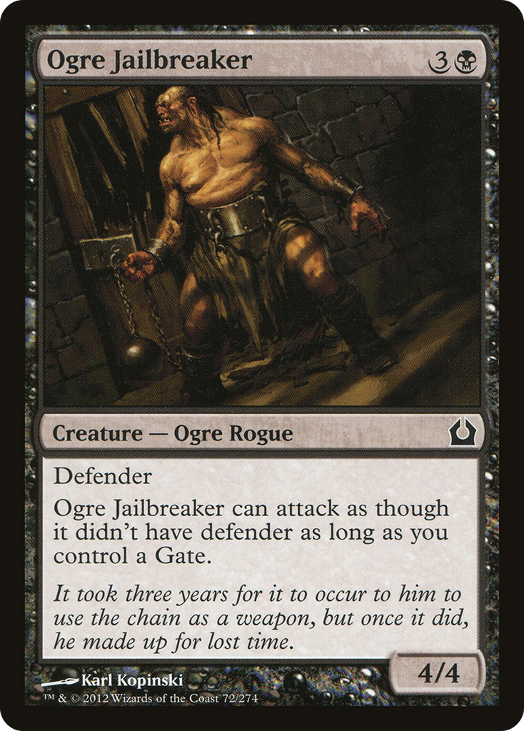 Magic: The Gathering - Ogre Jailbreaker - Return to Ravnica