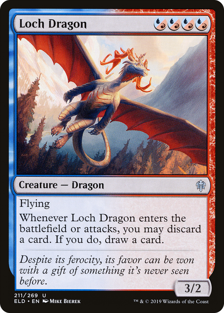 Magic: The Gathering - Loch Dragon - Throne of Eldraine