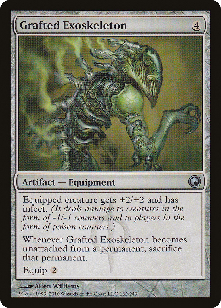 Magic: The Gathering - Grafted Exoskeleton - Scars of Mirrodin