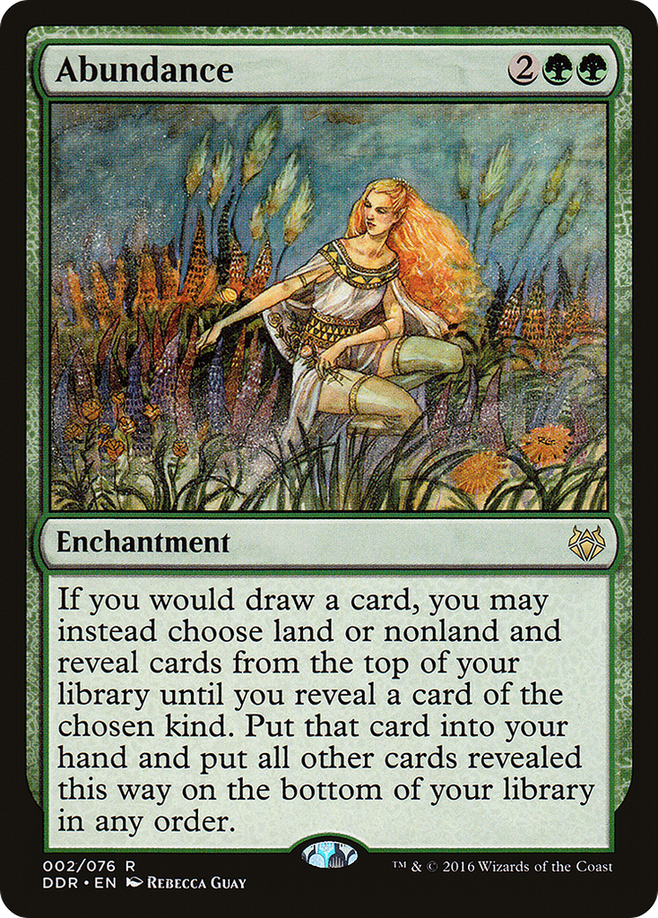 Magic: The Gathering - Abundance - Duel Decks: Nissa vs. Ob Nixilis