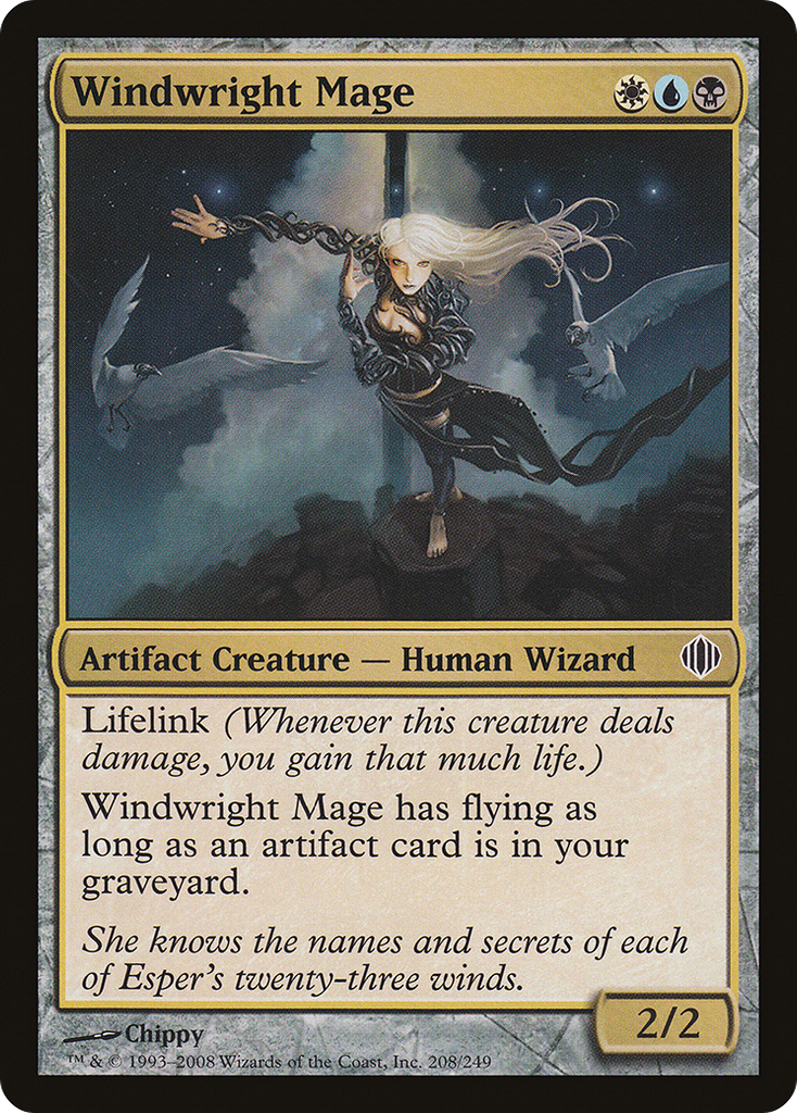 Magic: The Gathering - Windwright Mage - Shards of Alara