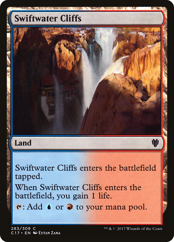 Magic: The Gathering - Swiftwater Cliffs - Commander 2017