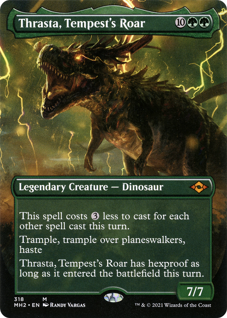 Magic: The Gathering - Thrasta, Tempest's Roar - Modern Horizons 2