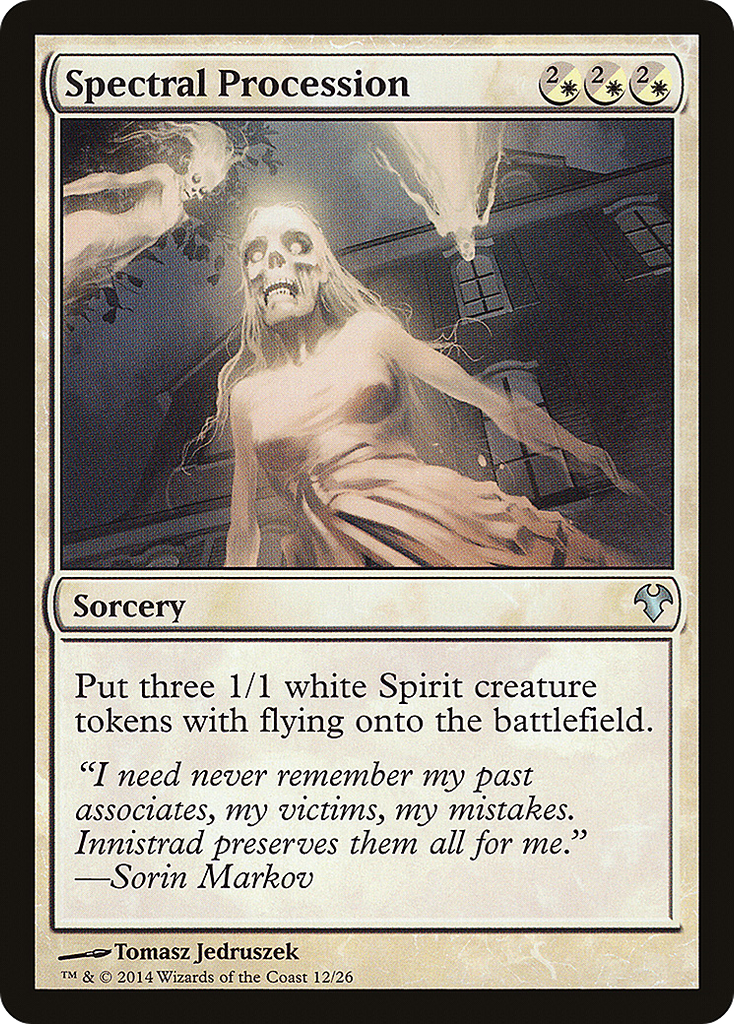 Magic: The Gathering - Spectral Procession - Modern Event Deck 2014