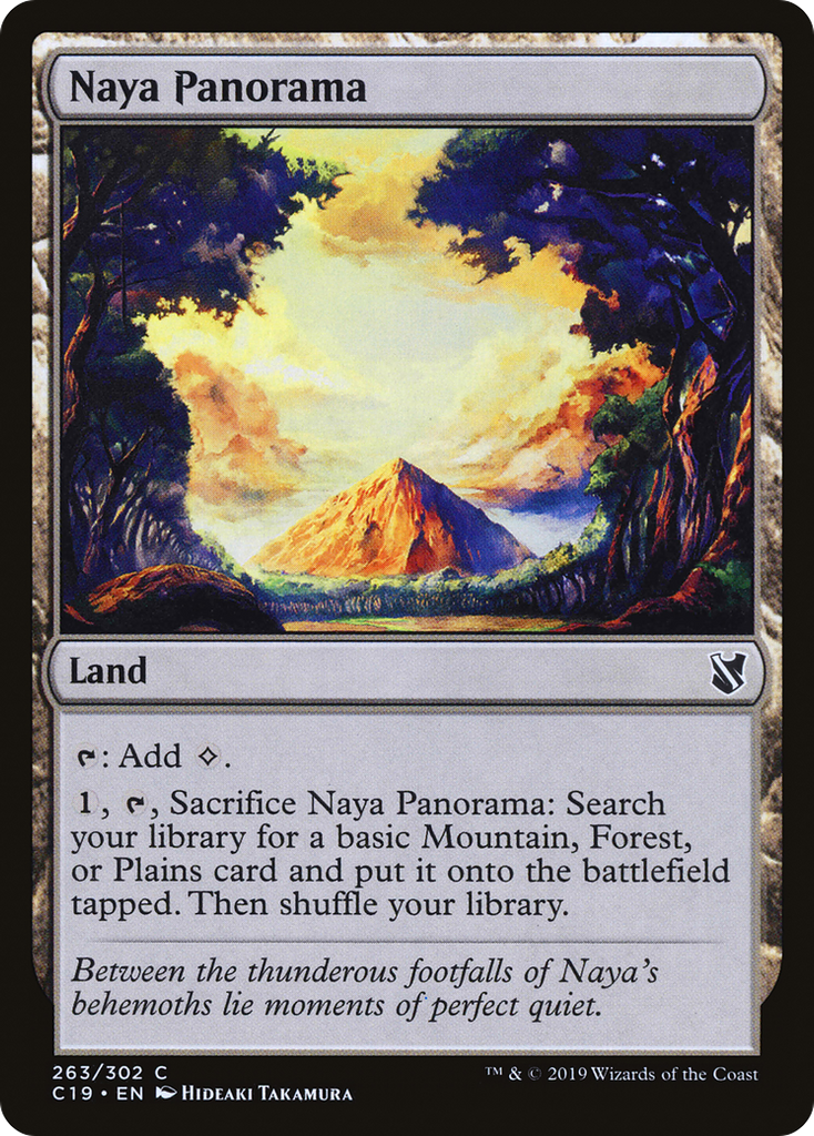 Magic: The Gathering - Naya Panorama - Commander 2019