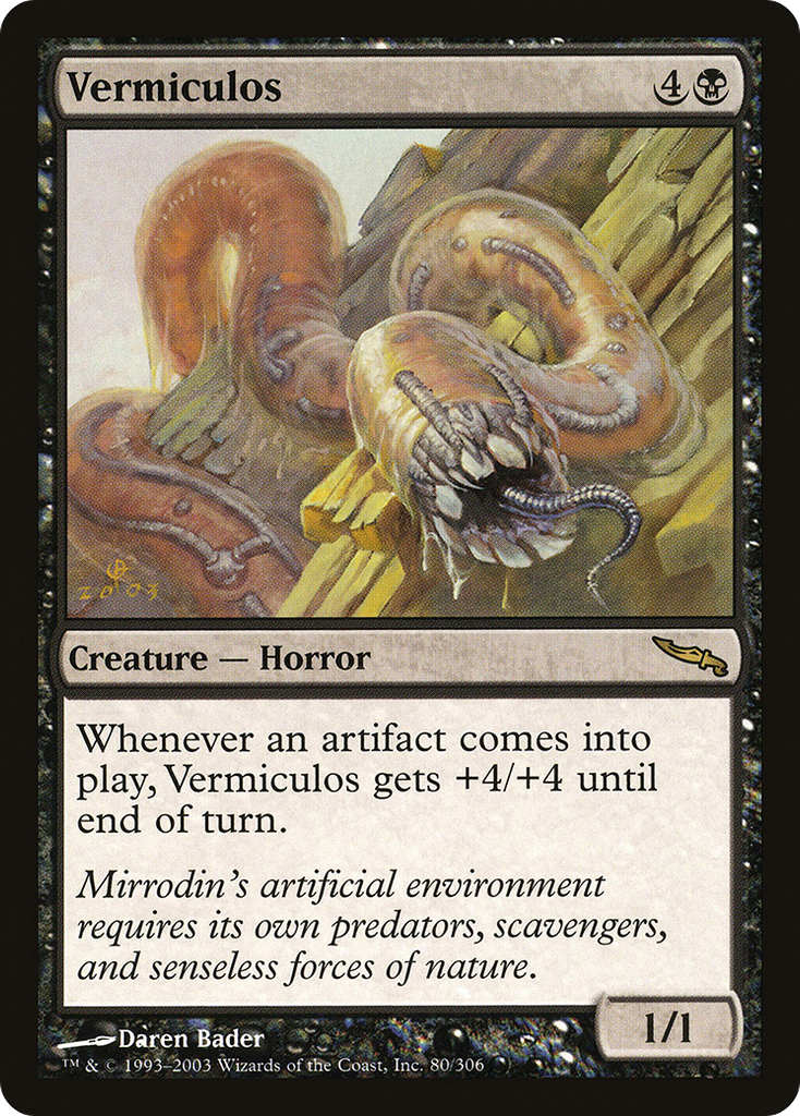 Magic: The Gathering - Vermiculos - Mirrodin