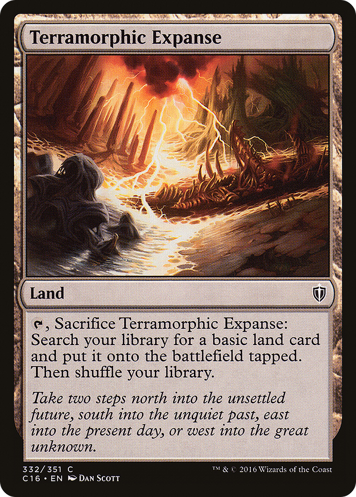 Magic: The Gathering - Terramorphic Expanse - Commander 2016