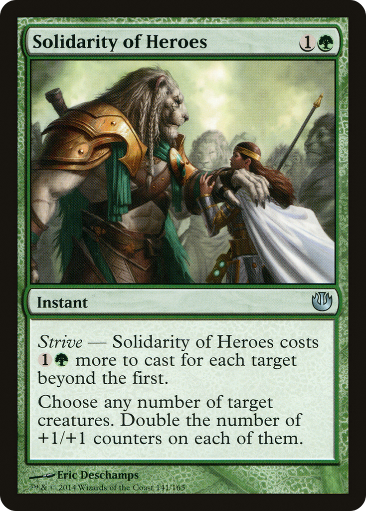 Magic: The Gathering - Solidarity of Heroes - Journey into Nyx