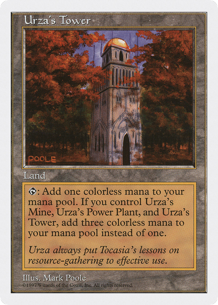 Magic: The Gathering - Urza's Tower - Fifth Edition