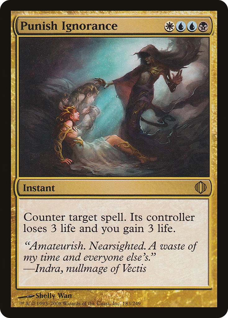 Magic: The Gathering - Punish Ignorance - Shards of Alara