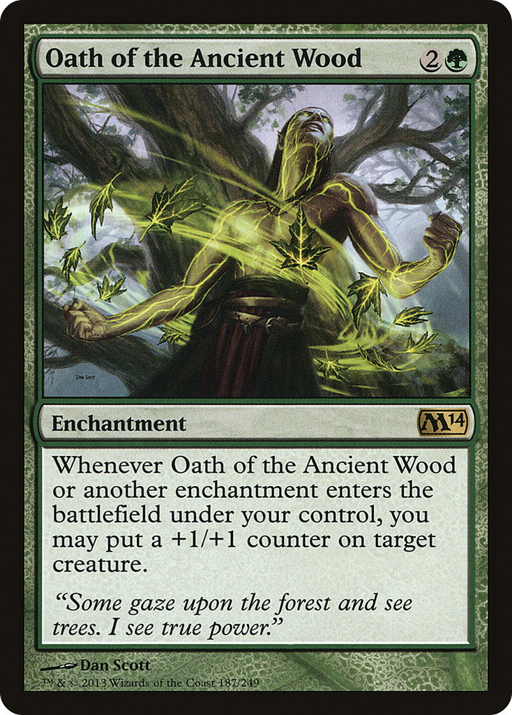 Magic: The Gathering - Oath of the Ancient Wood - Magic 2014