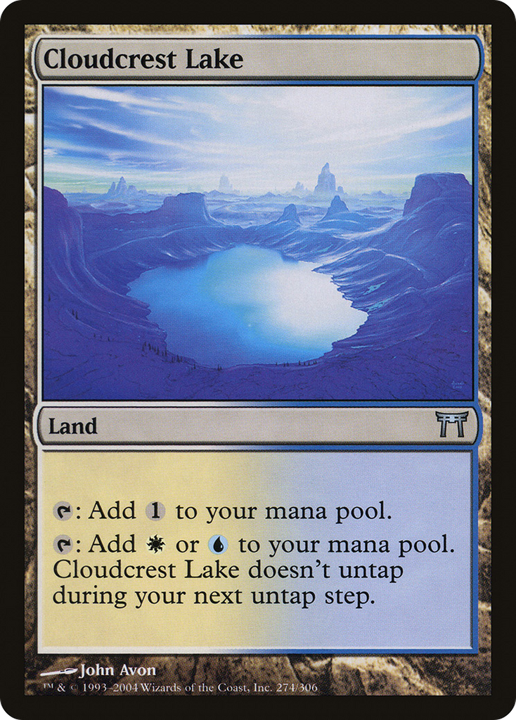 Magic: The Gathering - Cloudcrest Lake - Champions of Kamigawa