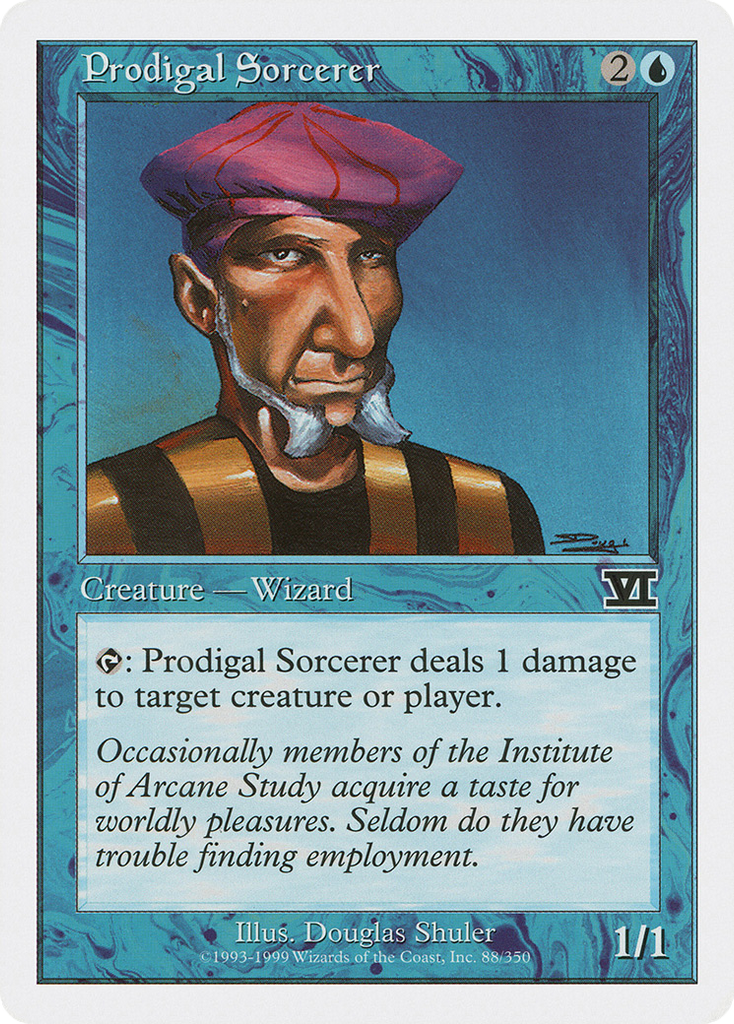 Magic: The Gathering - Prodigal Sorcerer - Classic Sixth Edition