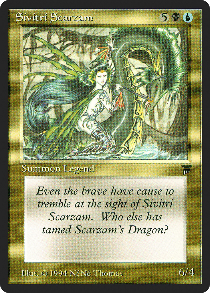 Magic: The Gathering - Sivitri Scarzam - Legends