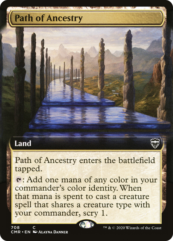 Magic: The Gathering - Path of Ancestry Foil - Commander Legends