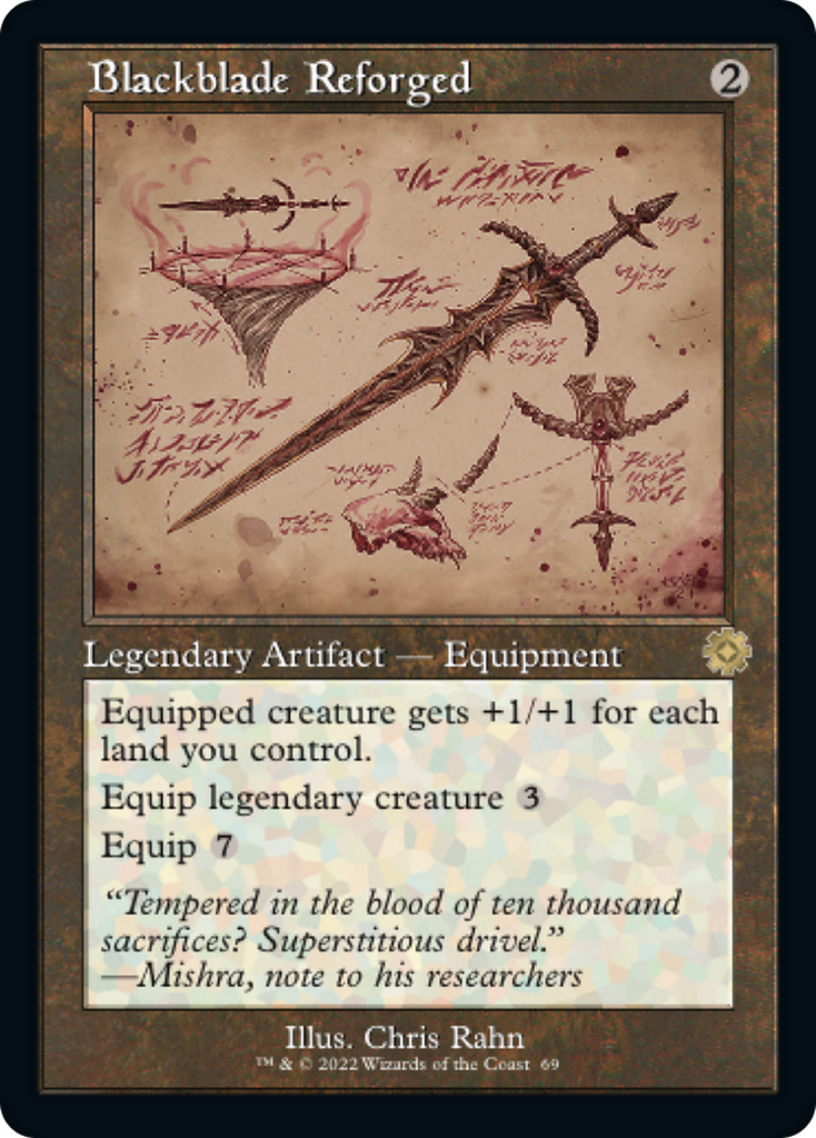 Magic: The Gathering - Blackblade Reforged - The Brothers' War Retro Artifacts
