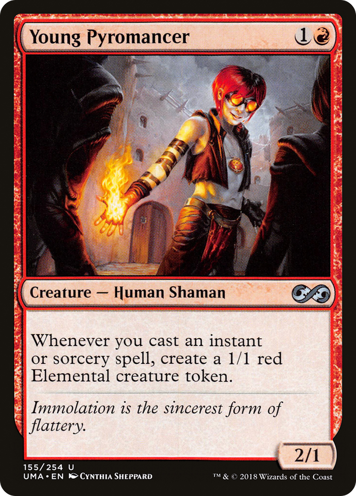 Magic: The Gathering - Young Pyromancer - Ultimate Masters