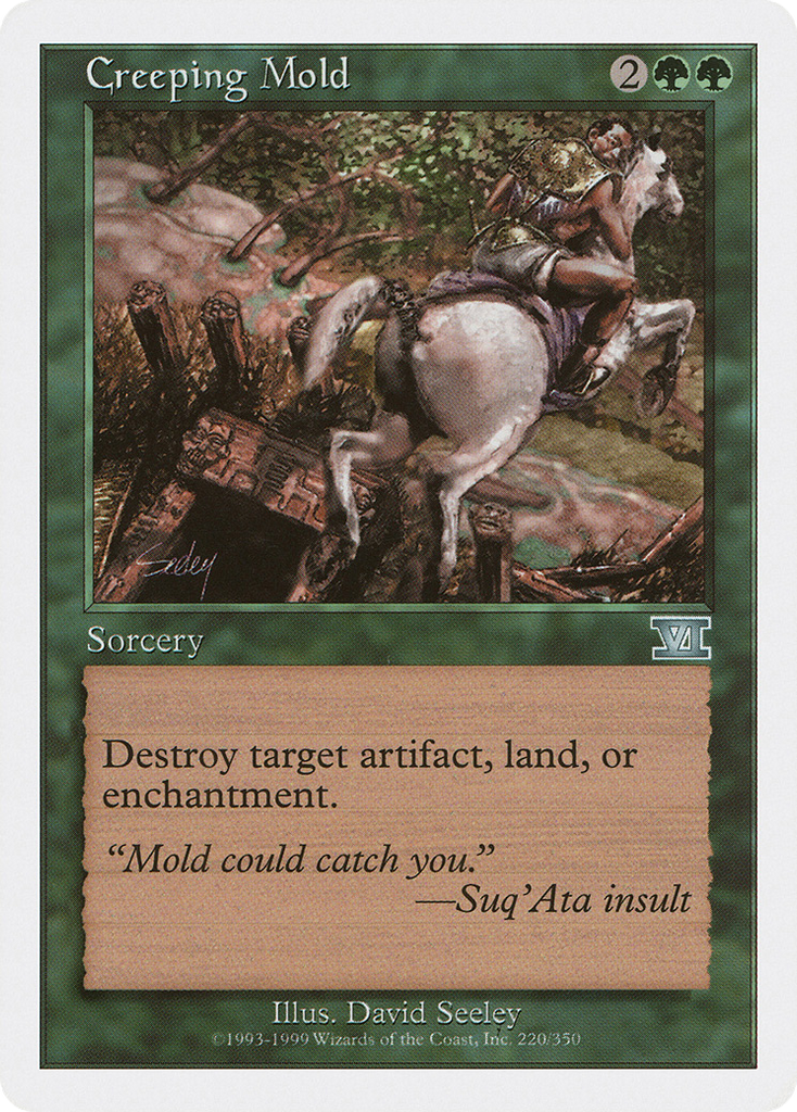 Magic: The Gathering - Creeping Mold - Classic Sixth Edition