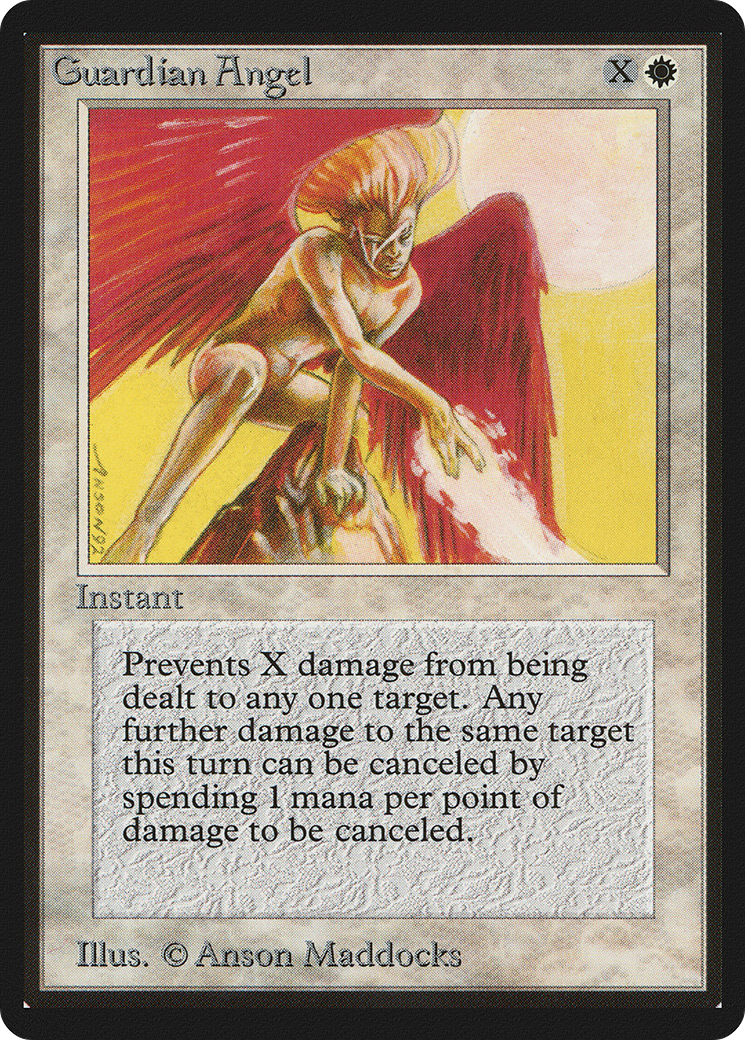Magic: The Gathering - Guardian Angel - Limited Edition Beta