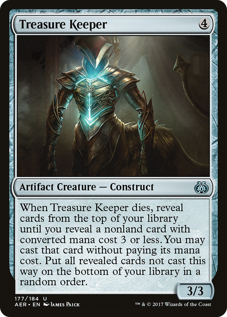 Magic: The Gathering - Treasure Keeper - Aether Revolt