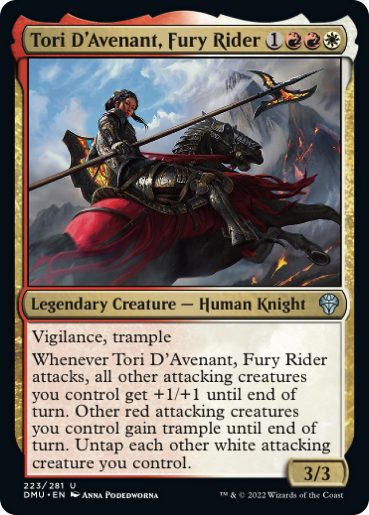 Magic: The Gathering - Tori D'Avenant, Fury Rider - Dominaria United