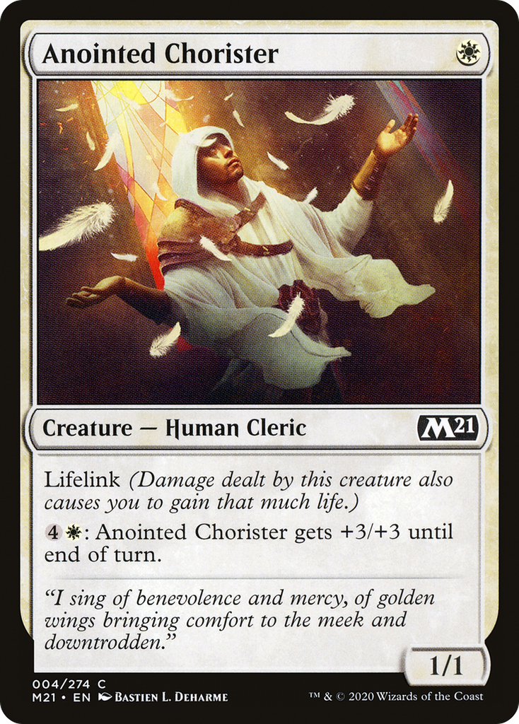 Magic: The Gathering - Anointed Chorister - Core Set 2021