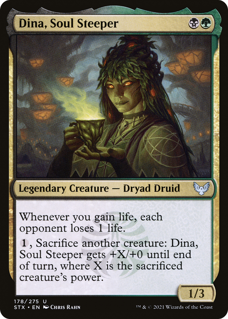 Magic: The Gathering - Dina, Soul Steeper - Strixhaven: School of Mages