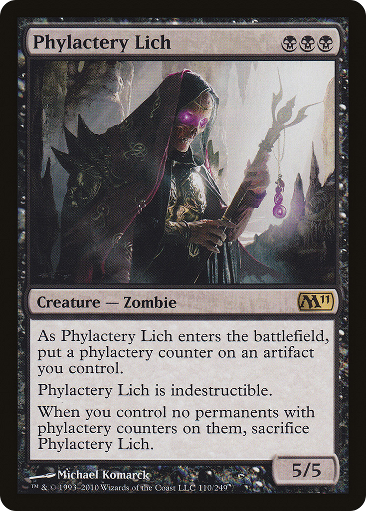 Magic: The Gathering - Phylactery Lich - Magic 2011