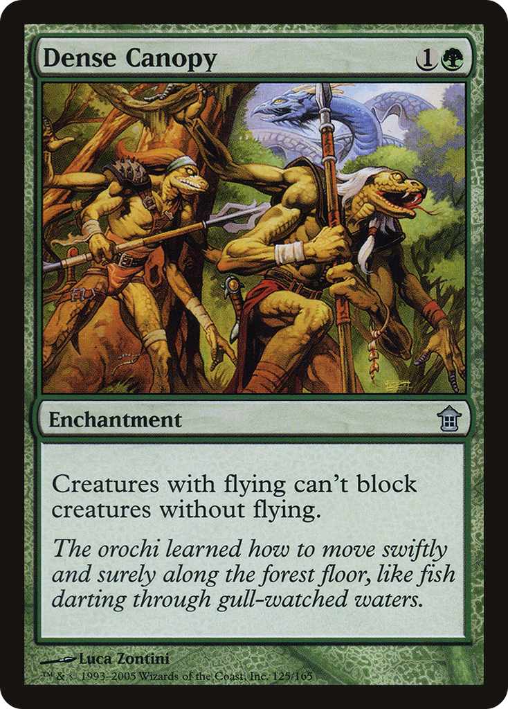 Magic: The Gathering - Dense Canopy - Saviors of Kamigawa