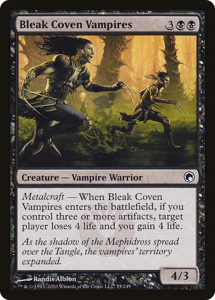 Magic: The Gathering - Bleak Coven Vampires - Scars of Mirrodin