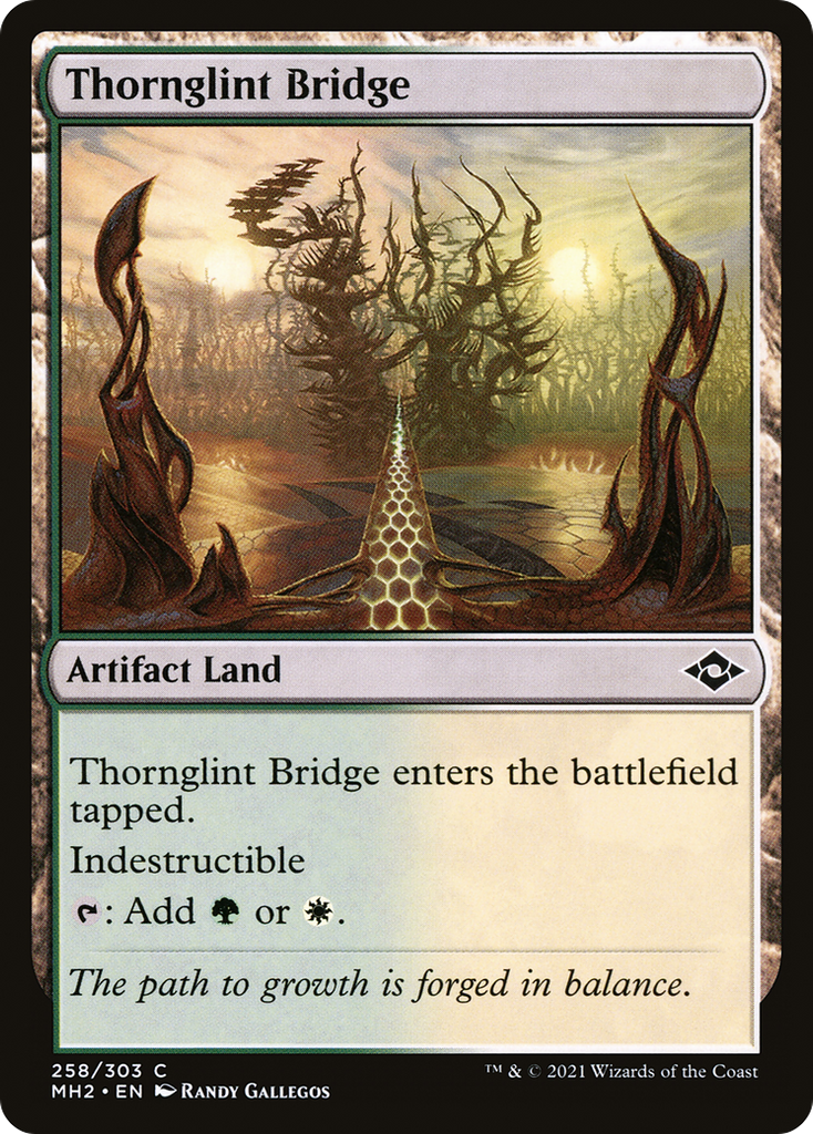 Magic: The Gathering - Thornglint Bridge Foil - Modern Horizons 2