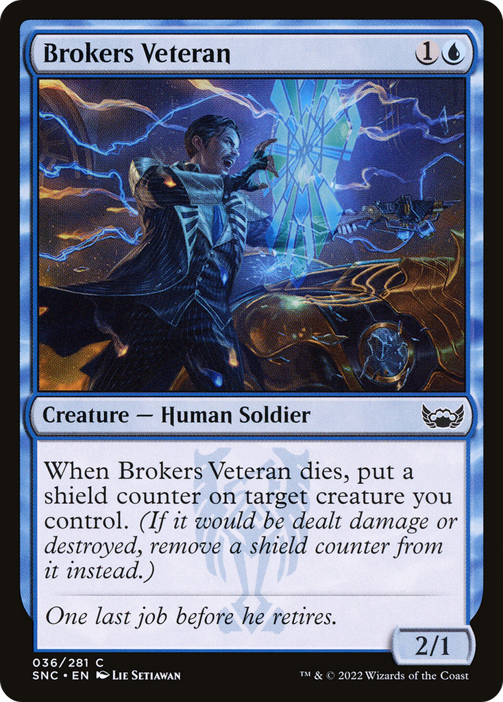 Magic: The Gathering - Brokers Veteran - Streets of New Capenna