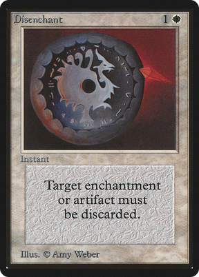 Magic: The Gathering - Disenchant - Limited Edition Beta