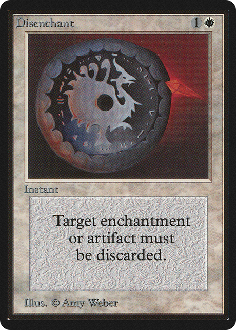 Magic: The Gathering - Disenchant - Limited Edition Beta