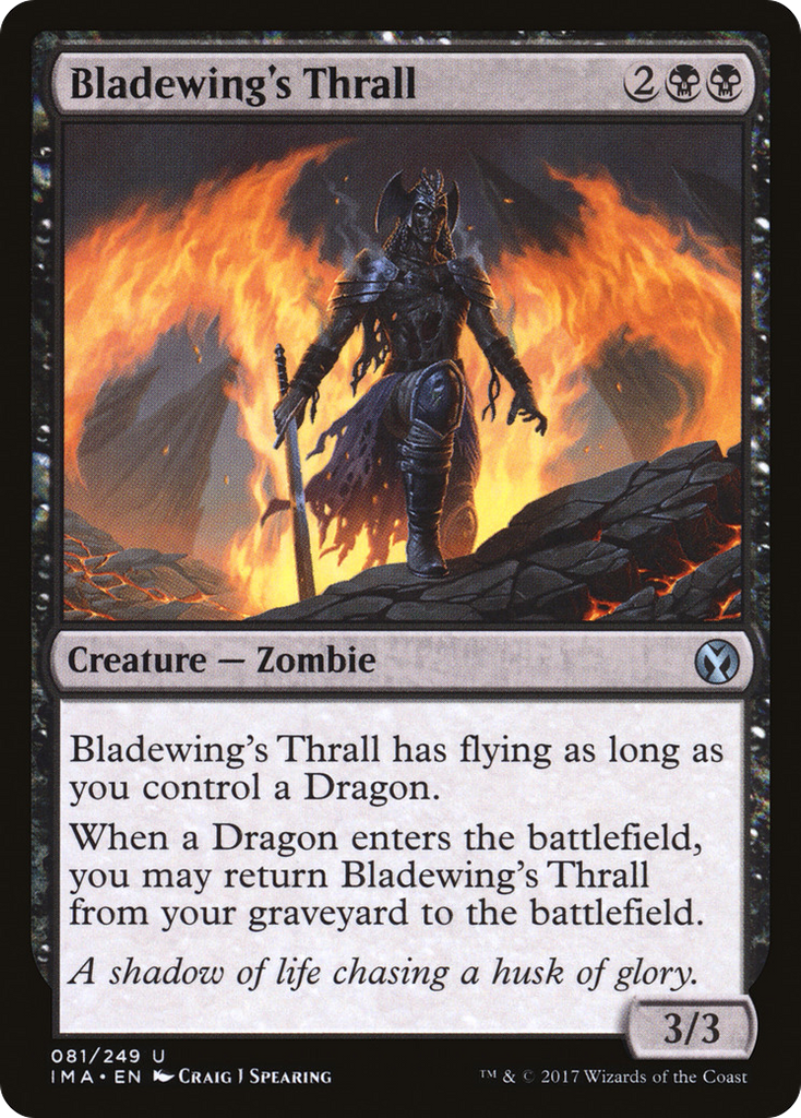 Magic: The Gathering - Bladewing's Thrall - Iconic Masters