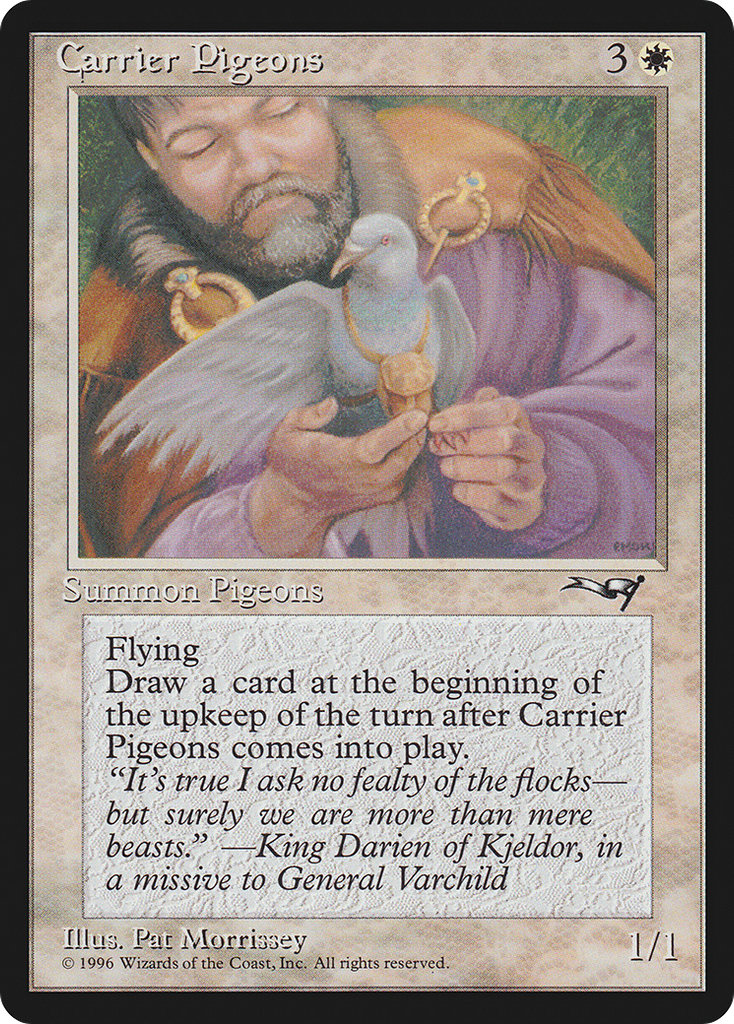 Magic: The Gathering - Carrier Pigeons - Alliances