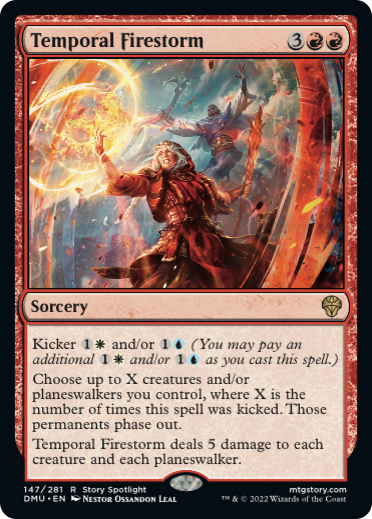 Magic: The Gathering - Temporal Firestorm Foil - Dominaria United