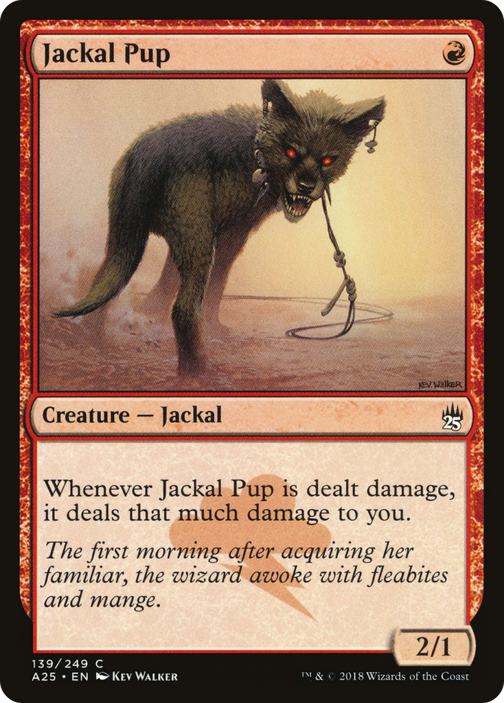 Magic: The Gathering - Jackal Pup - Masters 25