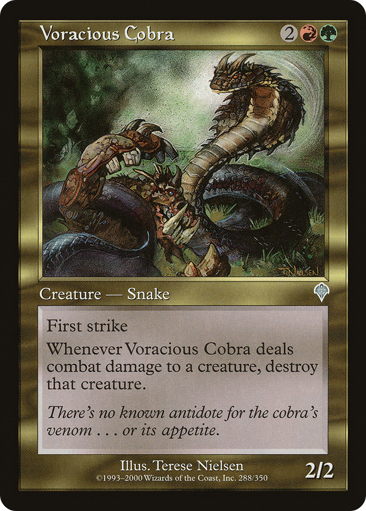 Magic: The Gathering - Voracious Cobra - Invasion