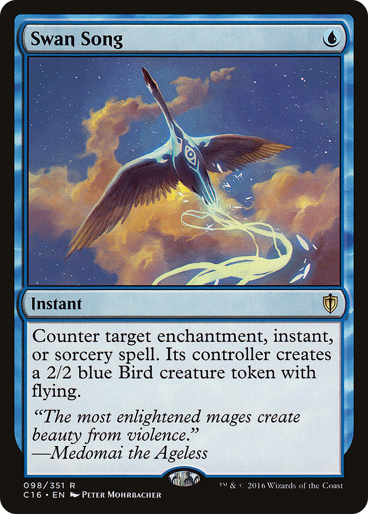 Magic: The Gathering - Swan Song - Commander 2016