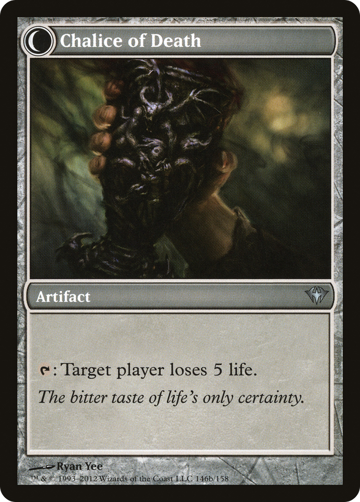 Magic: The Gathering - Chalice of Life // Chalice of Death - Dark Ascension