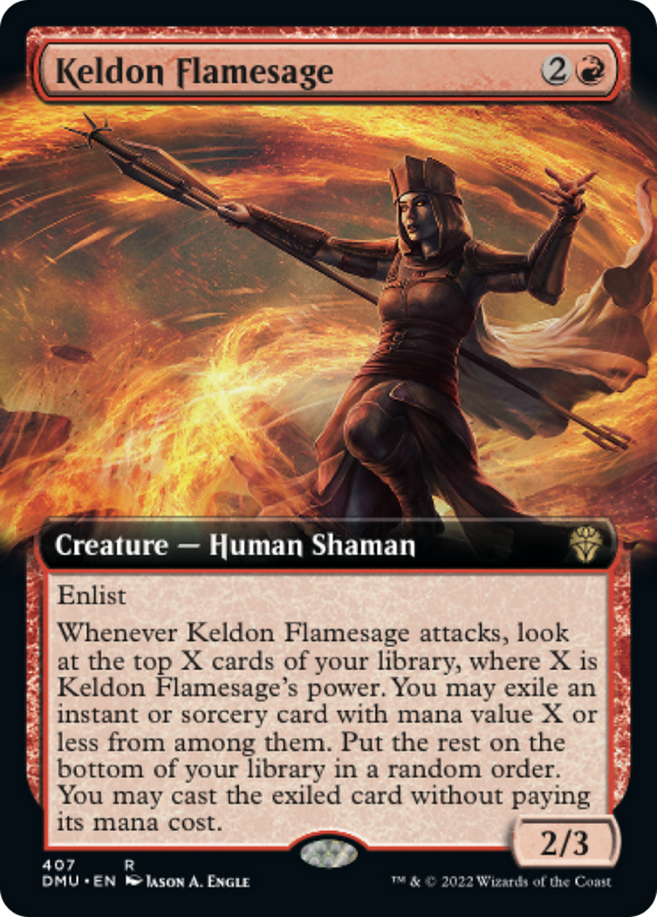 Magic: The Gathering - Keldon Flamesage - Dominaria United