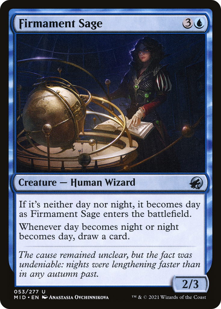 Magic: The Gathering - Firmament Sage - Innistrad: Midnight Hunt