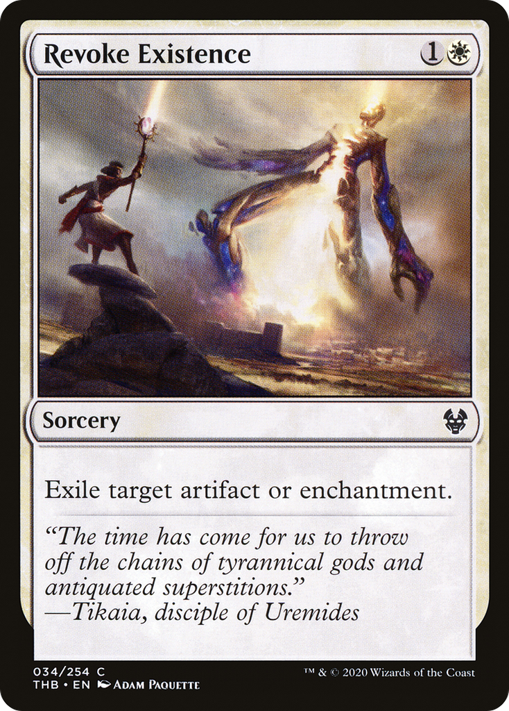 Magic: The Gathering - Revoke Existence - Theros Beyond Death