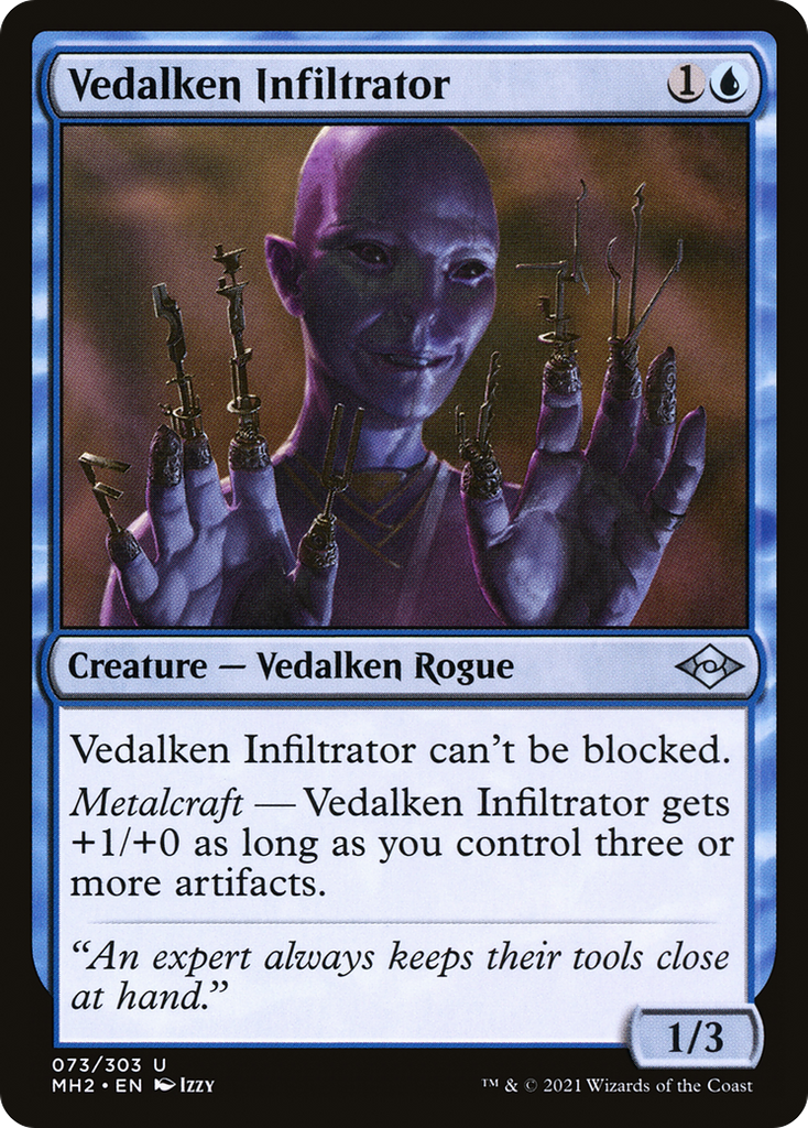 Magic: The Gathering - Vedalken Infiltrator - Modern Horizons 2