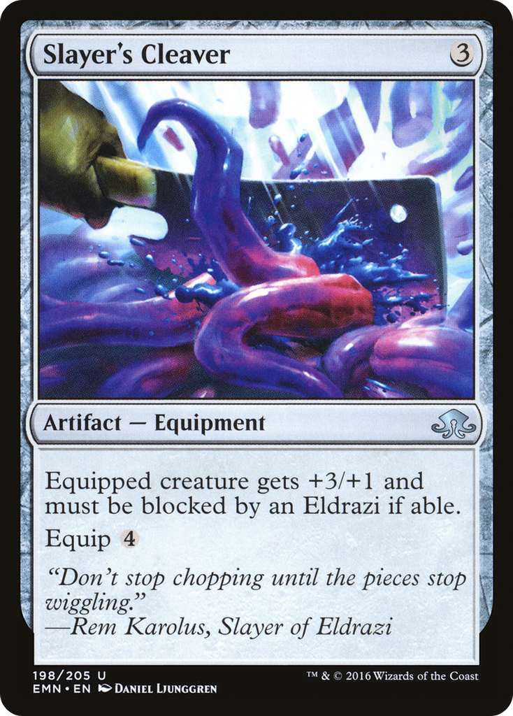 Magic: The Gathering - Slayer's Cleaver - Eldritch Moon