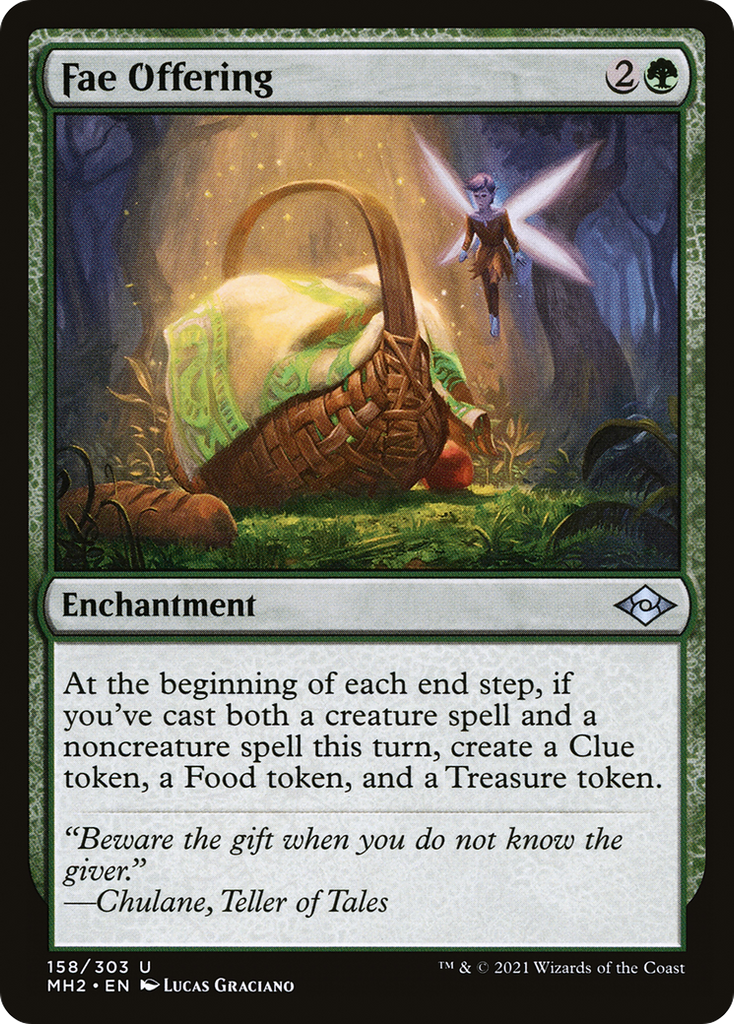 Magic: The Gathering - Fae Offering - Modern Horizons 2